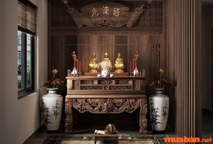 Thước lỗ ban cho bàn thờ