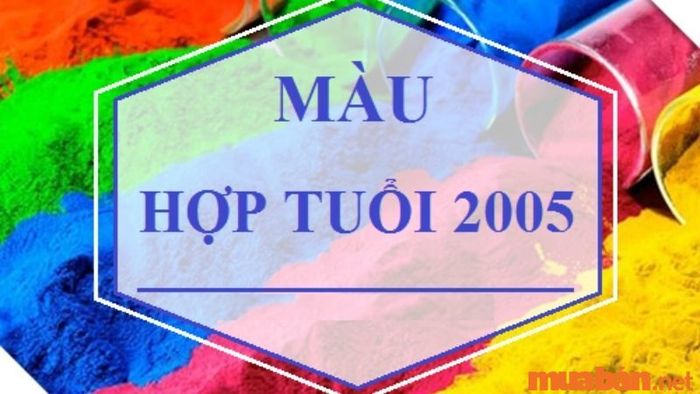 Người sinh năm 2005 hợp và kỵ với màu sắc nào?