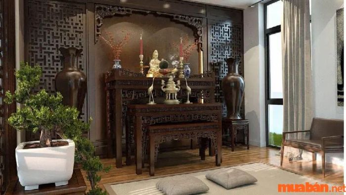 Hướng bàn thờ tốt cho người mệnh Thủy