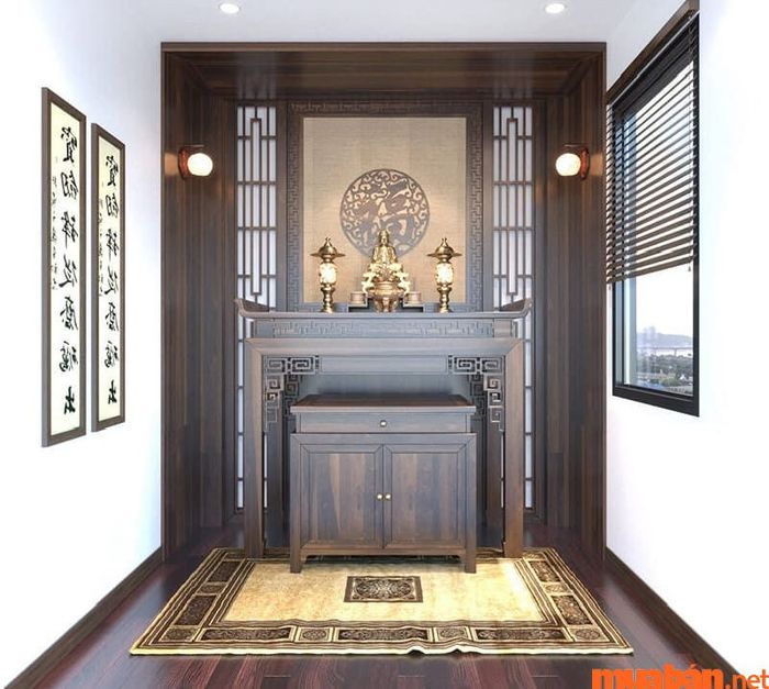 Khám phá mẫu phòng thờ đẹp 2