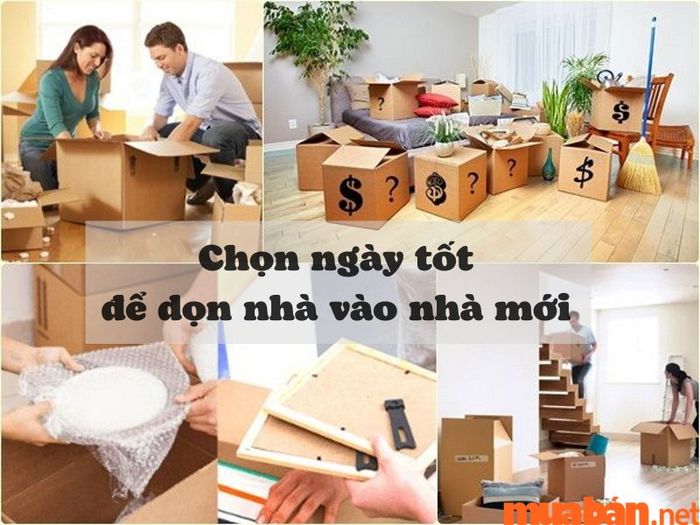 Chọn ngày đẹp để chuyển nhà