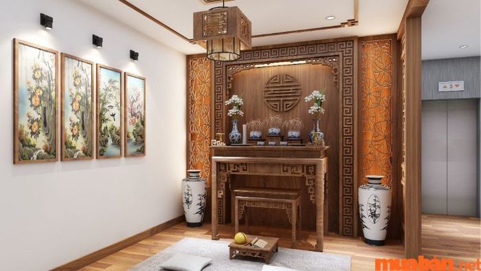 Những hướng phù hợp để bố trí phòng thờ cho gia chủ tuổi Kỷ Mão 1999.