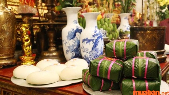Lễ vật dâng cúng các Vua Hùng