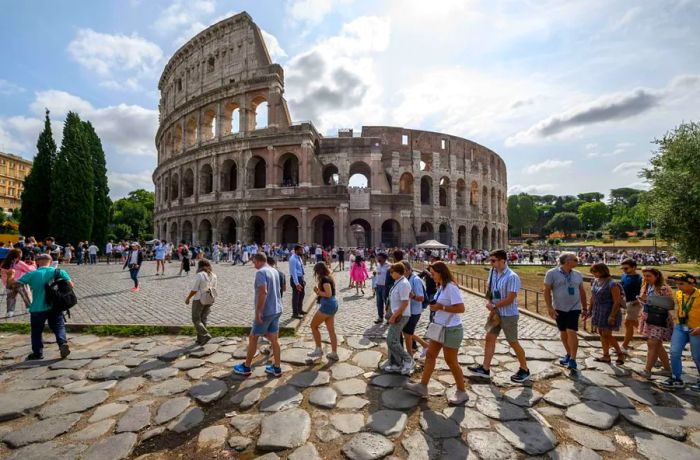 Who knew the Colosseum was old?