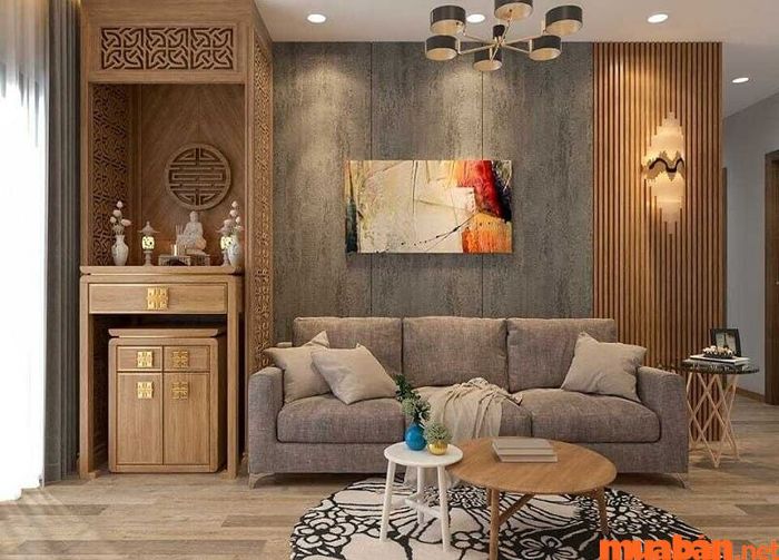 Khi đặt bàn thờ, hãy chọn một nơi bằng phẳng, sạch sẽ và ổn định để đảm bảo sự trang nghiêm và vững chãi.