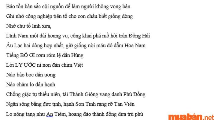 Văn tế giỗ tổ Hùng Vương - Phần 2