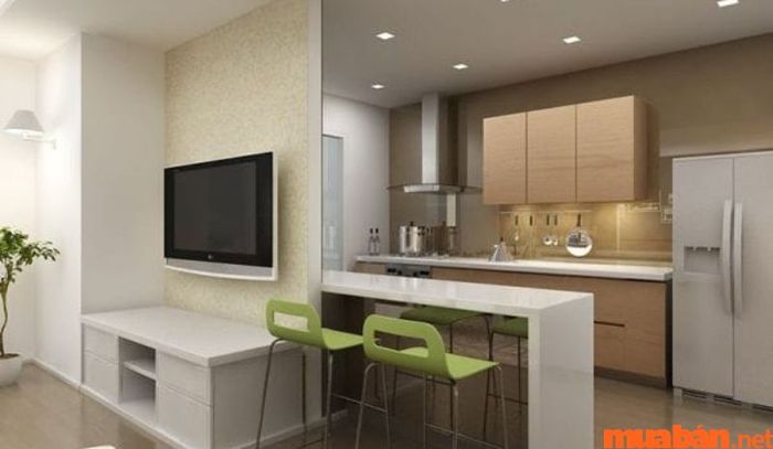 Nhà hướng Tây nên đặt bếp ở hướng Đông Bắc