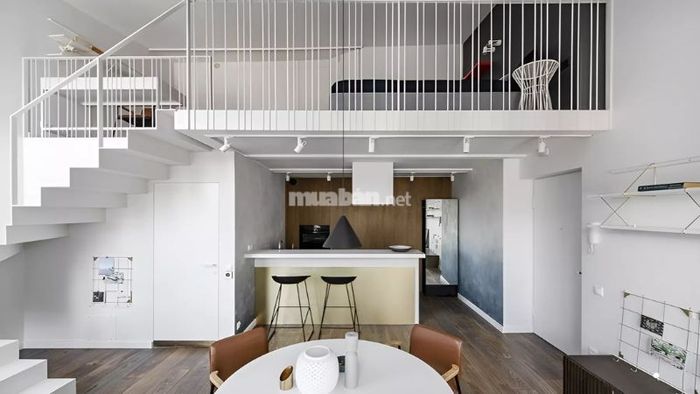 Mẫu nhà cấp 4 gác lửng đúc giả mang thiết kế tinh tế, sang trọng