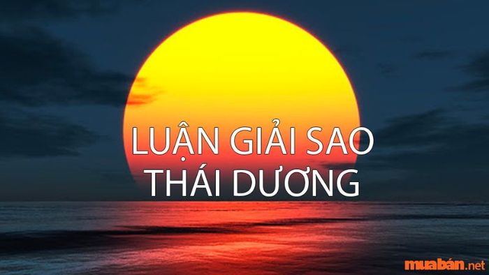 Sao Thái Dương có tốt hay không?
