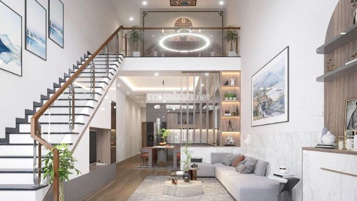 Nhà cấp 4 gác lửng đúc giả tạo ấn tượng mạnh mẽ