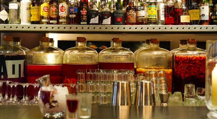 Baltic Bar & Restaurant: A haven for vodka lovers.