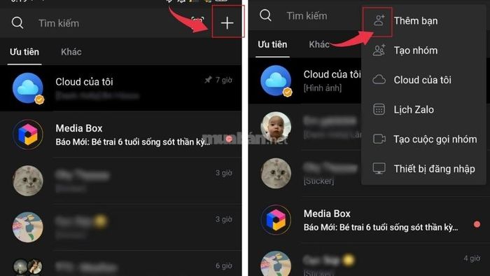 Thực hiện kết bạn qua danh sách gợi ý của Zalo