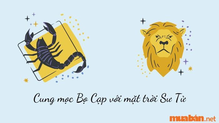 Cung Mọc Bọ Cạp với mặt trời Sư Tử