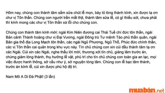 Bài khấn thực hiện khi hạ bàn thờ để sửa nhà