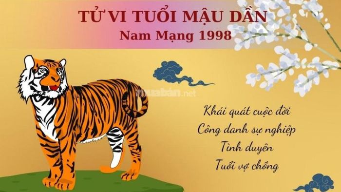 Tử vi 2025 của nam tuổi Mậu Dần 1998