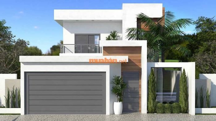 Mẫu nhà 1 trệt 1 lửng