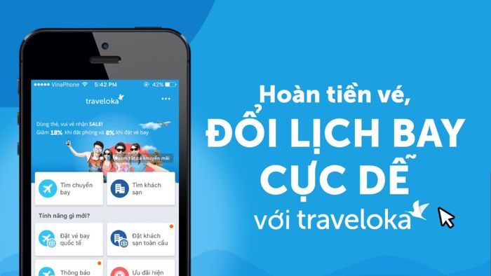 Các phương thức liên hệ với tổng đài Traveloka