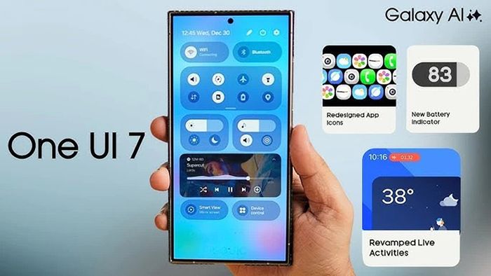 One UI 7.0 đem lại nhiều thay đổi đáng chú ý.