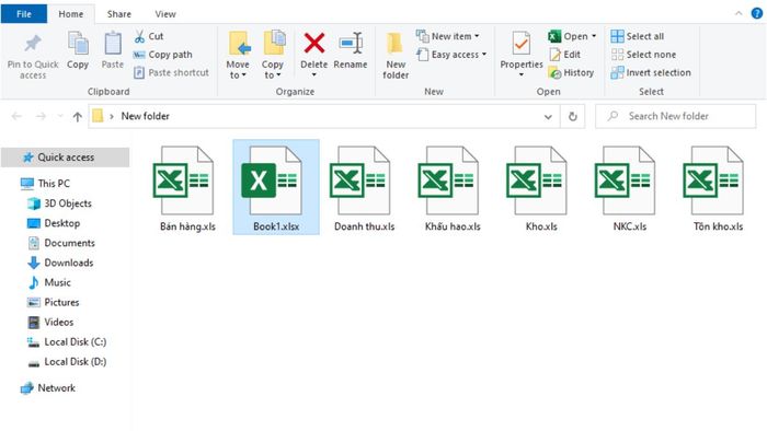 Tách sheet có chứa chuỗi ký tự trong Excel