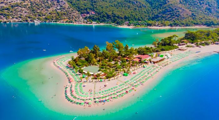 Fethiye is renowned for its beautiful beaches.