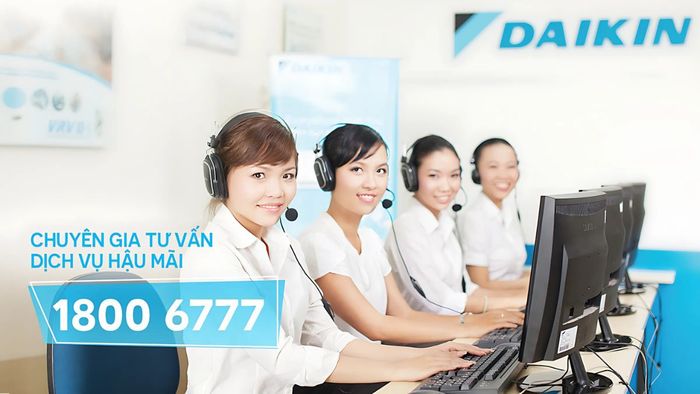 Tổng đài hỗ trợ khách hàng Daikin