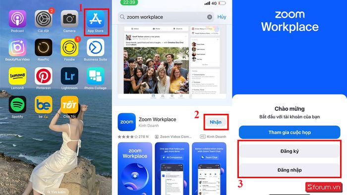 Tải Zoom Workplace về điện thoại
