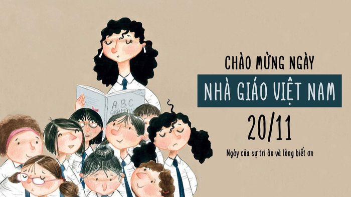 Background 20/11 ấn tượng và chất lượng nhất