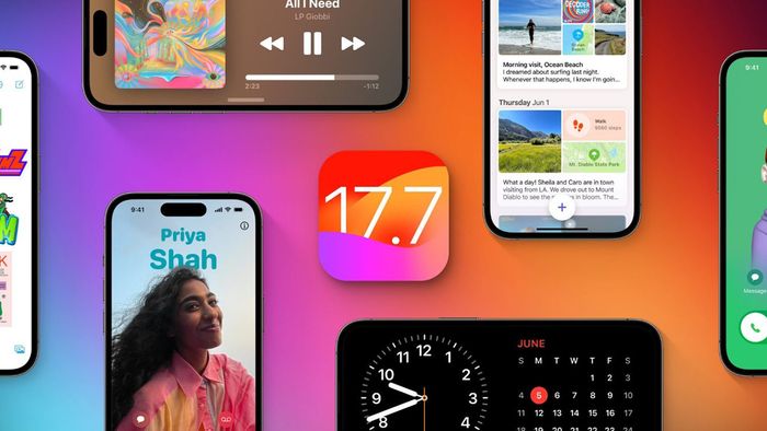 Apple vừa phát hành phiên bản iOS 17.7.1 mới