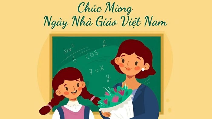 Mẫu background 20/11 thu hút mọi ánh nhìn