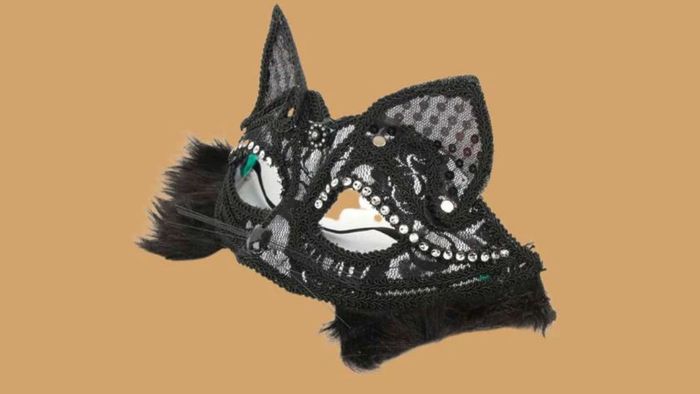 Hướng dẫn làm mặt nạ Halloween từ vải ren