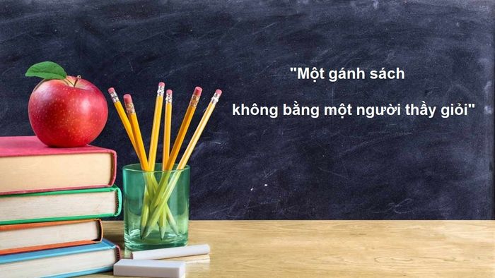 Phông nền Ngày Nhà giáo Việt Nam với những câu trích dẫn đầy cảm hứng