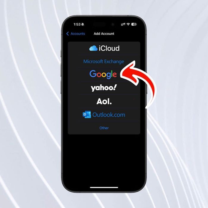 Cách thêm tài khoản email vào Apple Mail trên iPhone - Bước 6