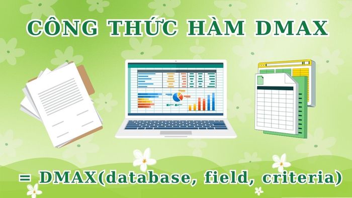 hàm DMAX trong Excel