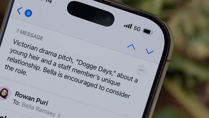 Thông tin về tính năng tóm tắt email nhanh chóng với Apple Intelligence trên iOS 18.1