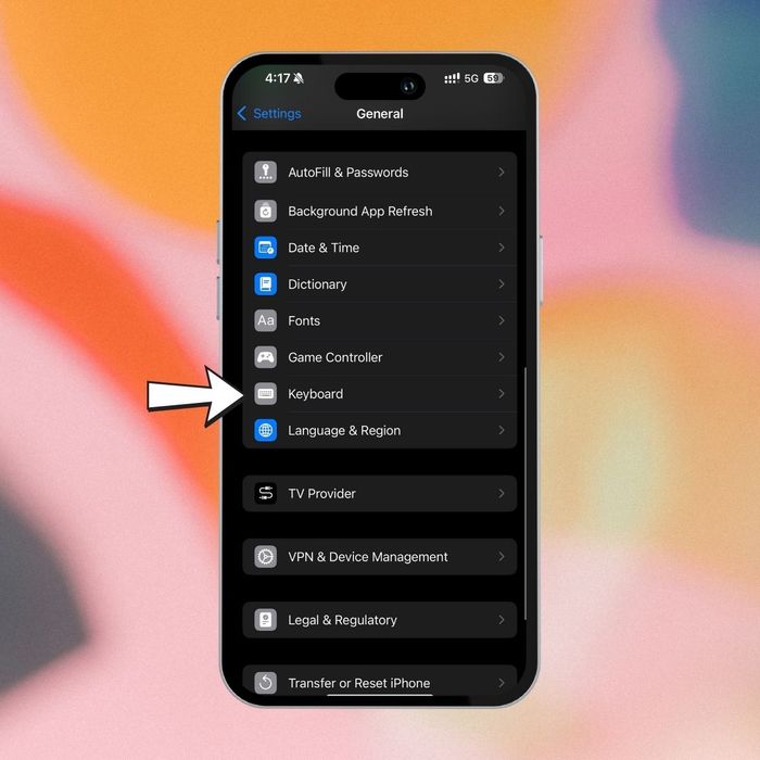 Tắt tính năng Dự đoán từ ngữ trên iPhone 3