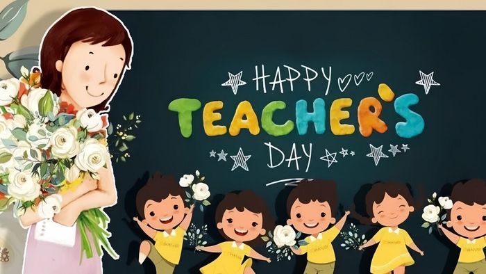 Gây ấn tượng mạnh với thầy cô và phụ huynh qua mẫu background đẹp mắt