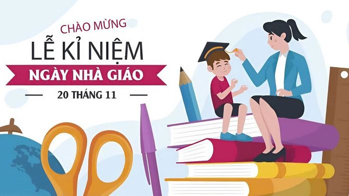 Các mẫu background 20/11 đang được rất nhiều người tìm kiếm