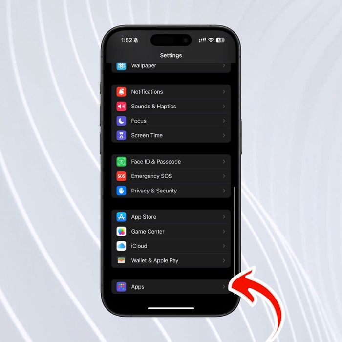 Cách thêm tài khoản email vào Apple Mail trên iPhone - Bước 2
