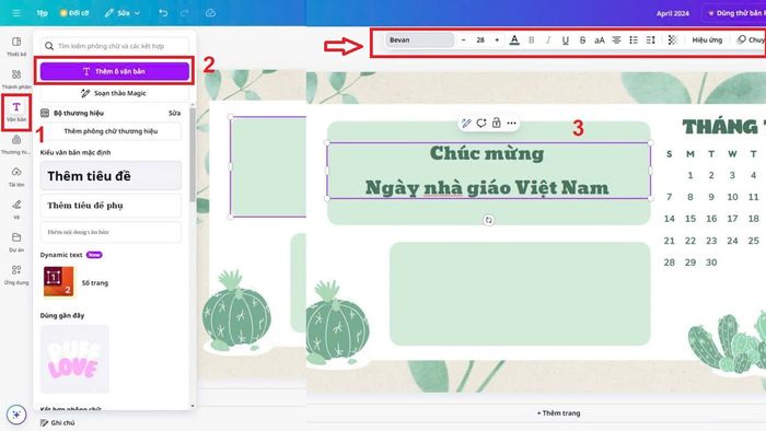 Hướng dẫn thiết kế background 20/11 trên Canva đơn giản, dễ thực hiện