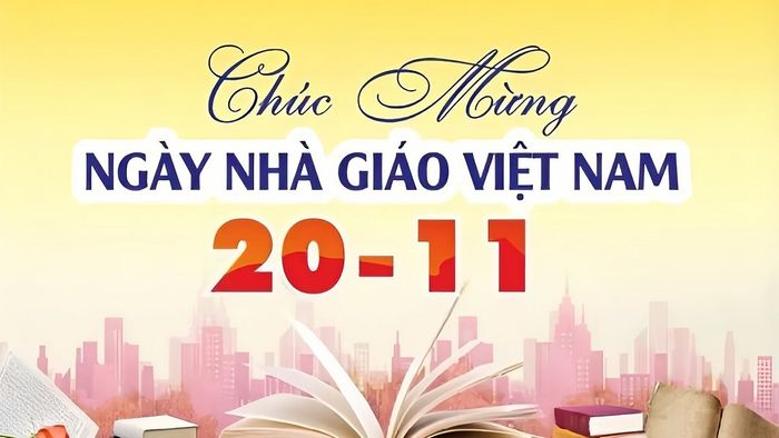 Chiêm ngưỡng những mẫu background 20/11 gần gũi và đơn giản
