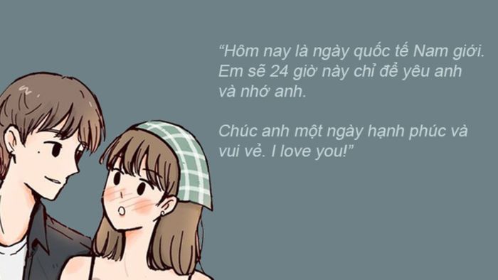 Thiệp chúc mừng Ngày Quốc tế Đàn ông phiên bản 22