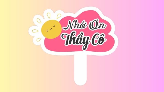 Hashtag 20/11 gửi lời tri ân chân thành đến thầy cô
