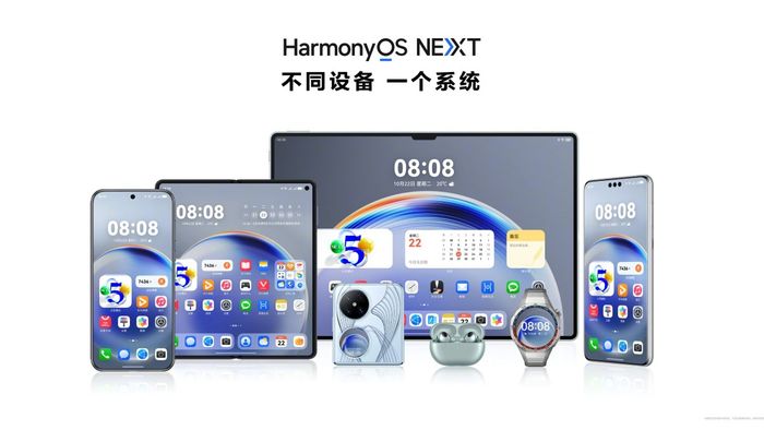 Huawei Mate 70 sẽ được cài đặt sẵn hệ điều hành HarmonyOS NEXT.