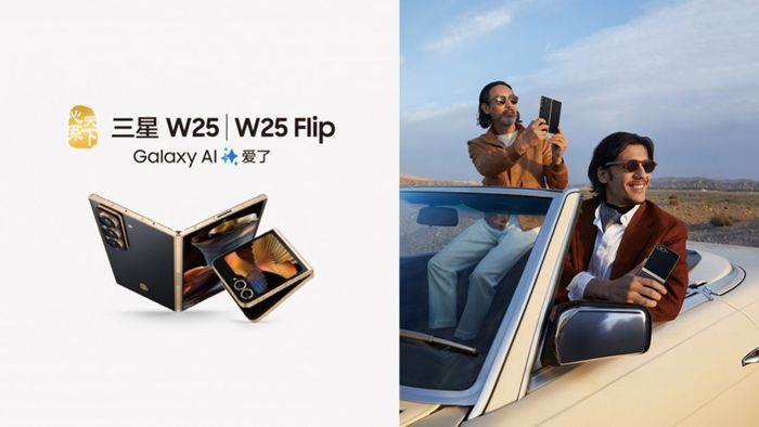 Samsung W25 và W25 Flip chính thức ra mắt trên thị trường.
