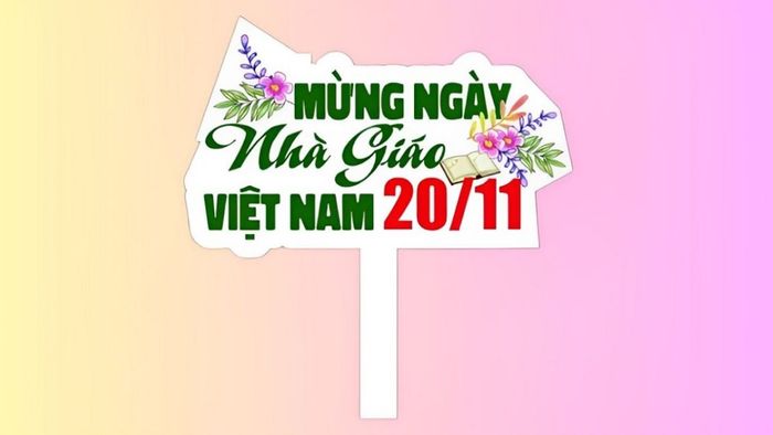 Thiết kế hashtag 20/11 ấn tượng và sáng tạo