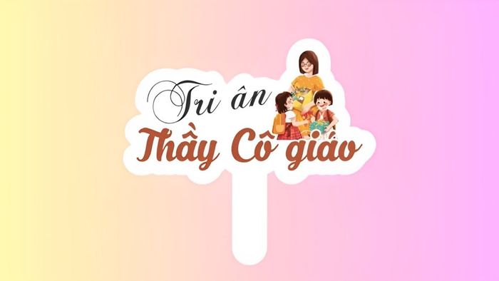 Hashtag 20/11 gửi lời cảm ơn chân thành