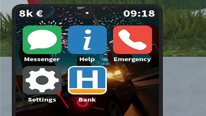 Hướng dẫn nhập mã Emergency Hamburg bước 3