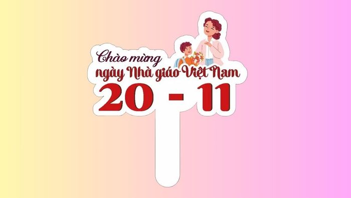 Hashtag 20/11 chứa đựng thông điệp sâu sắc