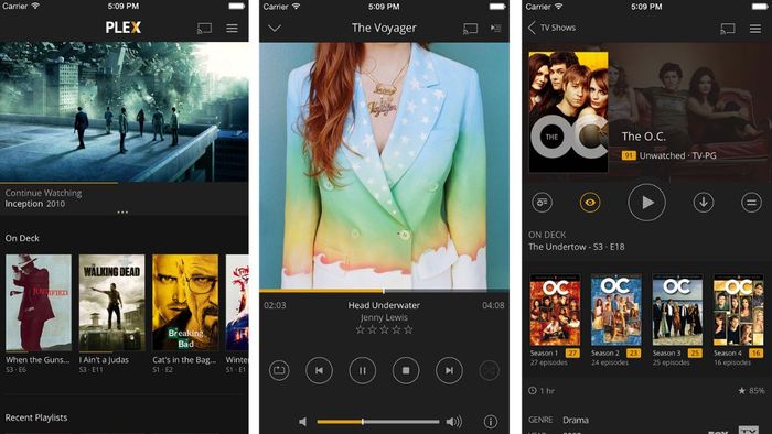 Plex - Ứng dụng xem video miễn phí trên iPhone