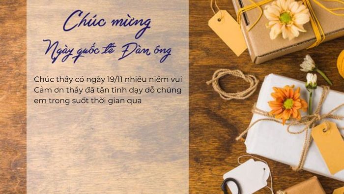 Thiệp chúc mừng Ngày Quốc tế Đàn ông phiên bản 44